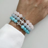 Set aus Armbändern mit Kreuzen D4630