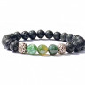 Lava-Perlenarmband D3471
