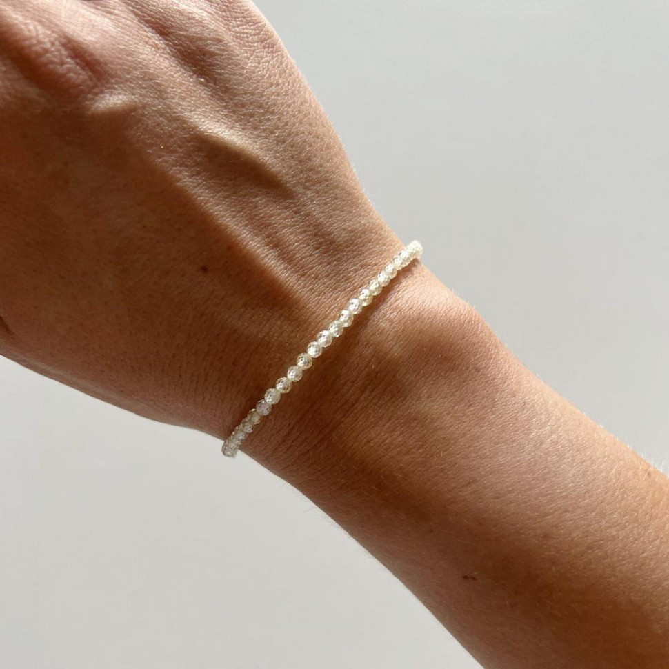 Gelbes Zirkon-Armband D5083