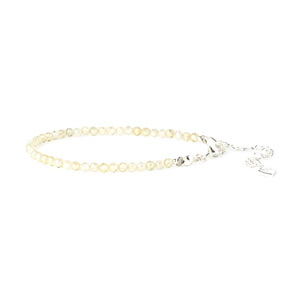 Gelbes Zirkon-Armband D5083