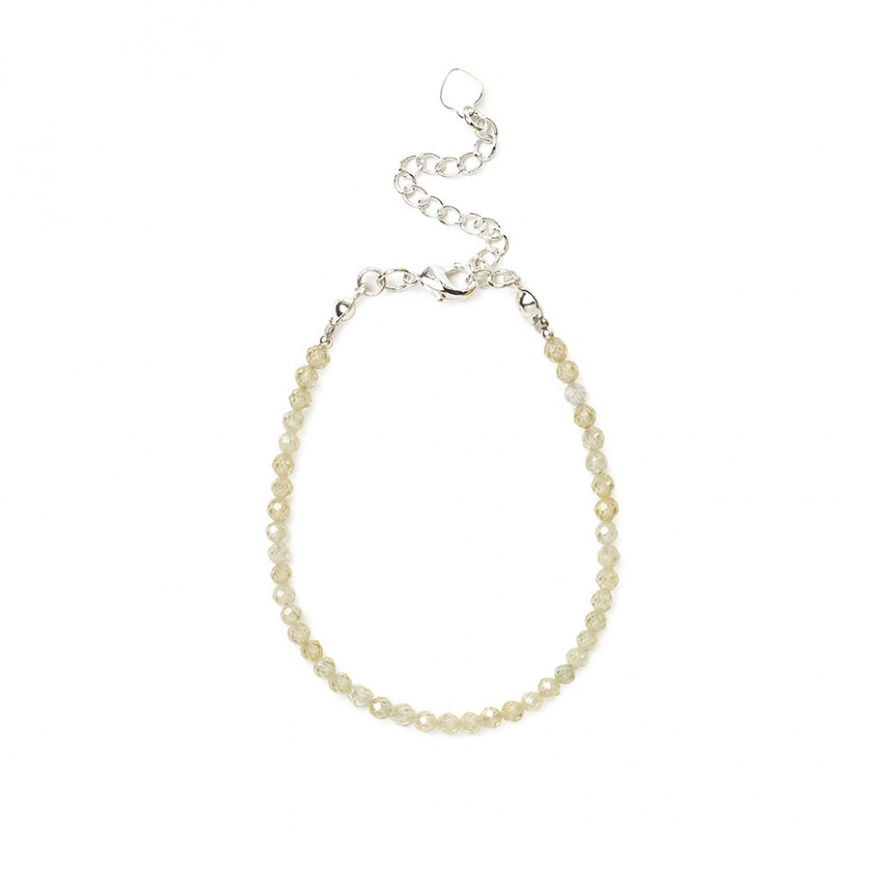 Gelbes Zirkon-Armband D5083