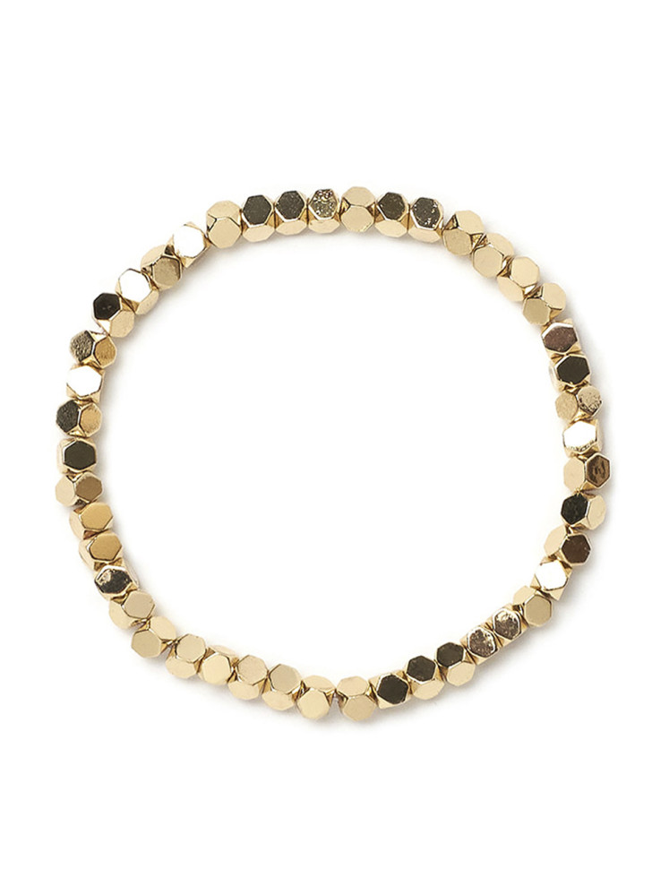 Goldenes Damen-Hämatit-Armband D4525