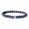 Armband aus vulkanischer Lava für Männer D3472