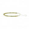 Grünes Zirkon-Armband D5084