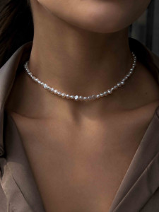 Choker aus bunten Perlen 5264