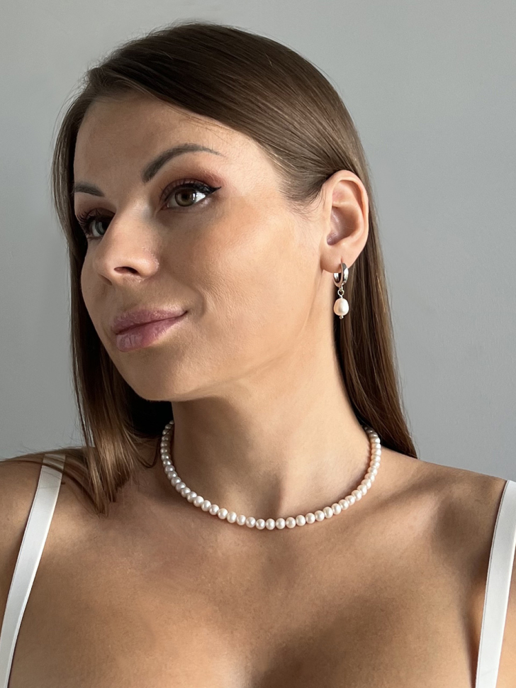 Klassischer Perlenchoker D4942
