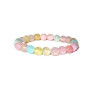 Buntes Armband aus Achat D4833