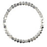 Silbernes Damen-Hämatit-Armband D4524
