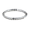 Silbernes Damen-Hämatit-Armband D4524