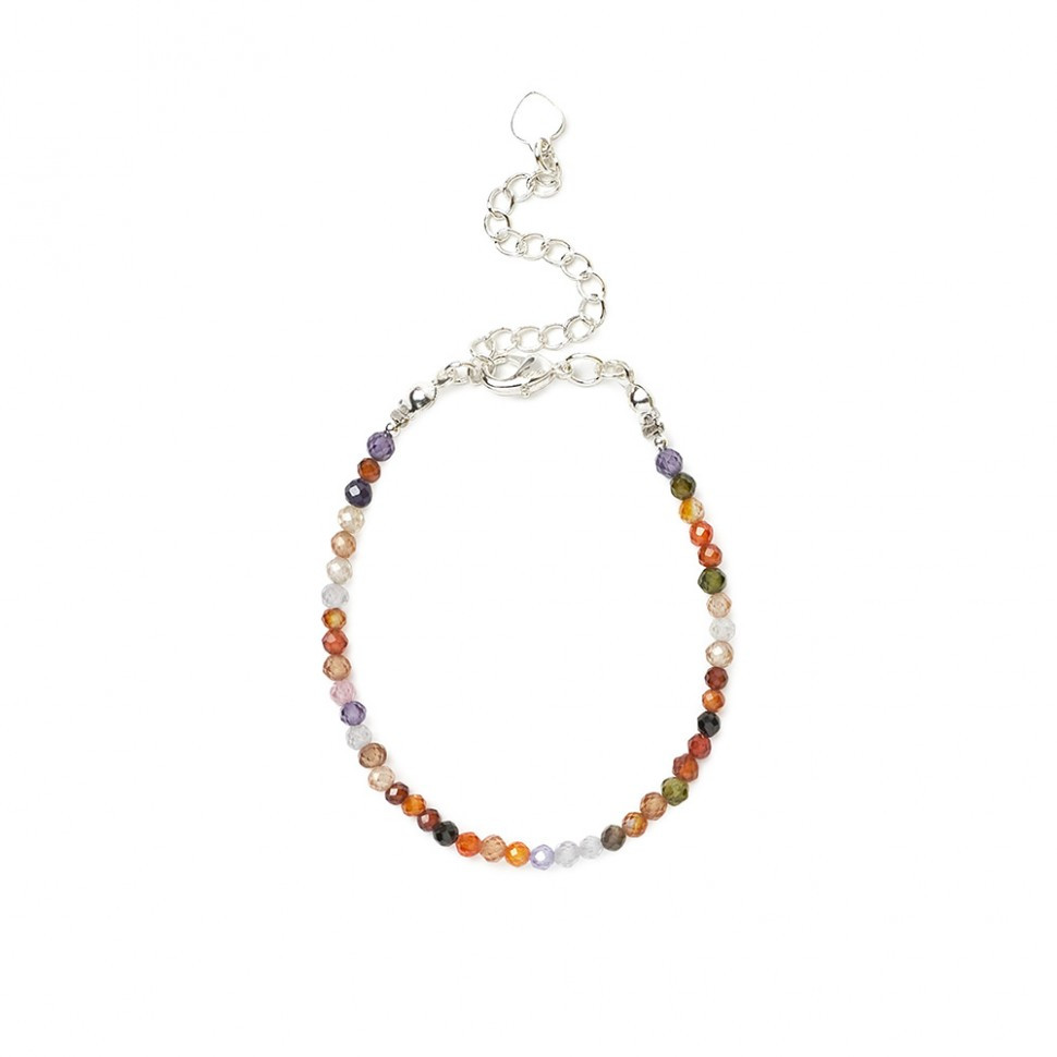 Buntes Zirkon-Armband D5085