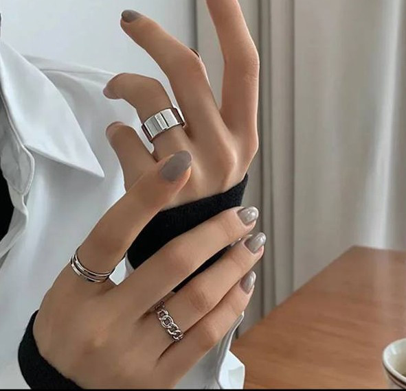 Ring mit drei Ringen D4900