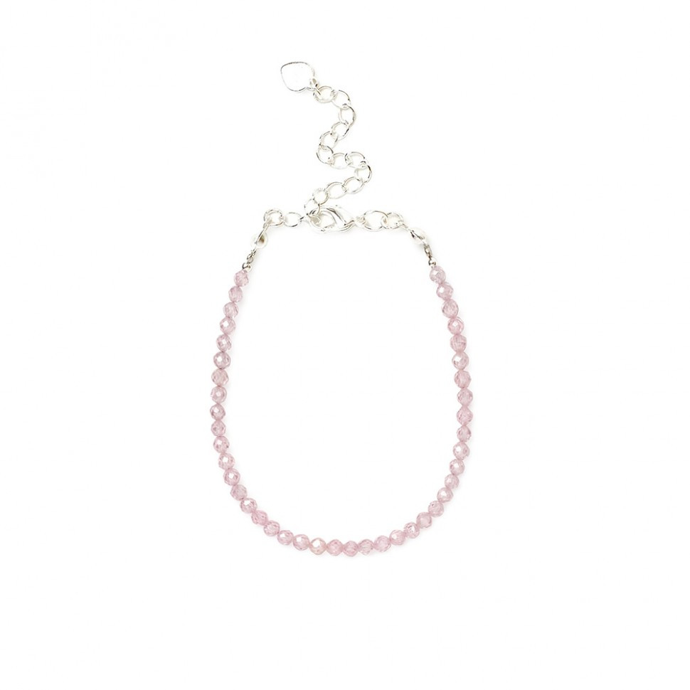 Rosa Zirkon-Armband D5081