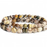Set aus Herrenarmbändern aus Jaspisstein D4528