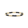 Dünnes Armband aus Steinen D4478