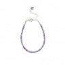 Dunkelviolett Zirkon-Armband D5086