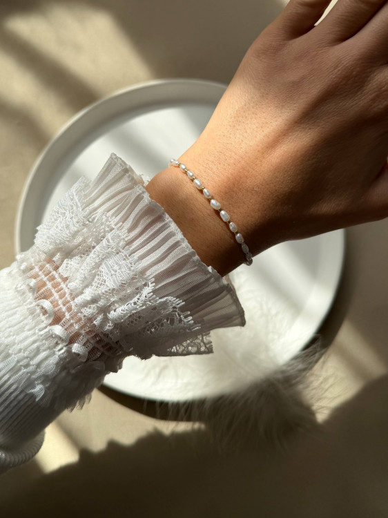 Armband aus Barockperlen 5331