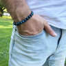 Armband aus Falkenauge D4857