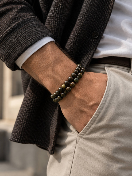 Lebijou-Set für Herrenarmbänder 4537