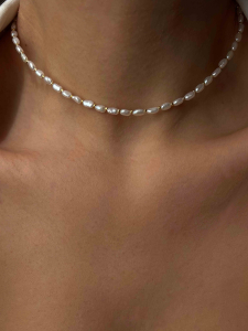 Choker aus Barockperlen 5333