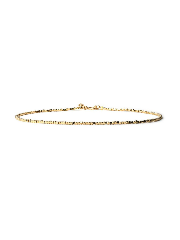 Goldener Hämatit-Choker D5022