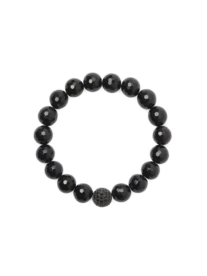 Schwarzes Damenarmband D1111