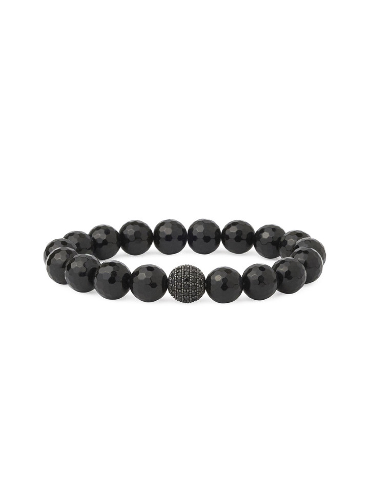 Schwarzes Damenarmband D1111