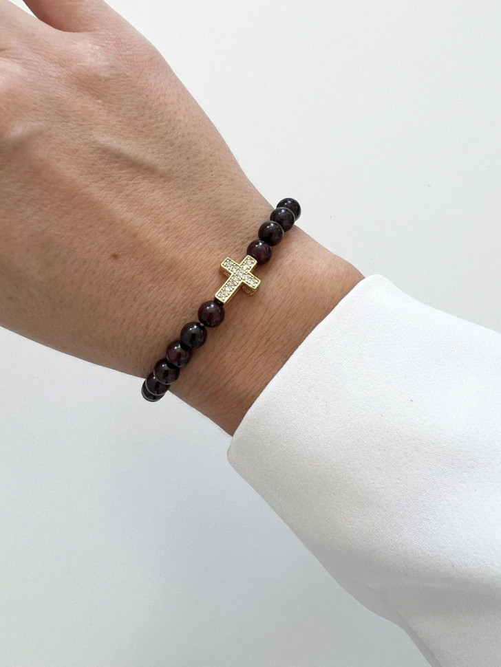 Armband aus Granat D3339