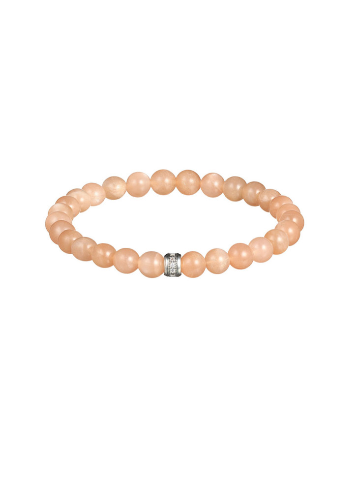Armband aus natürlichen Steinen mit Swarovski-Steinen D4572