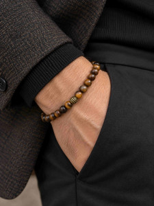 Armband Tigerauge 4540