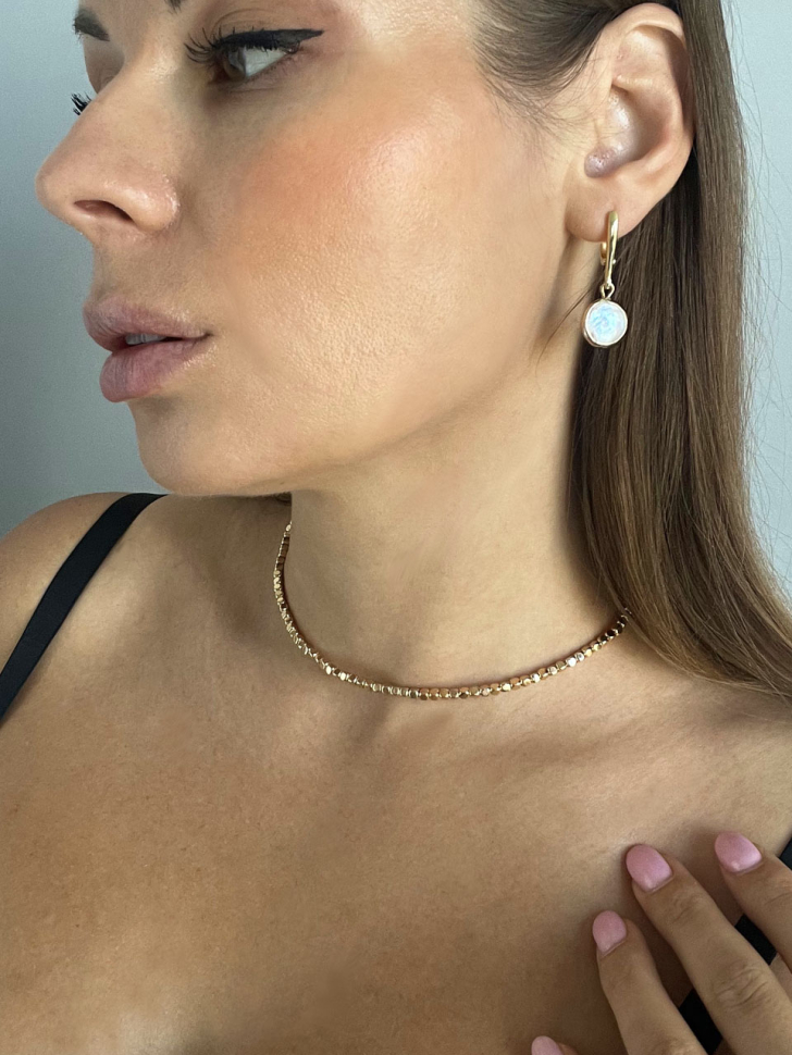 Choker aus Gold D4737