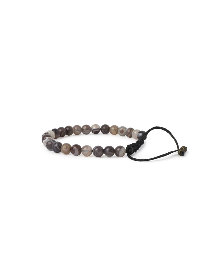 Herrenarmband aus natürlichen Achatsteinen D5040