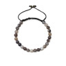 Herrenarmband aus natürlichen Achatsteinen D5040