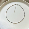 Silberner Choker D4698