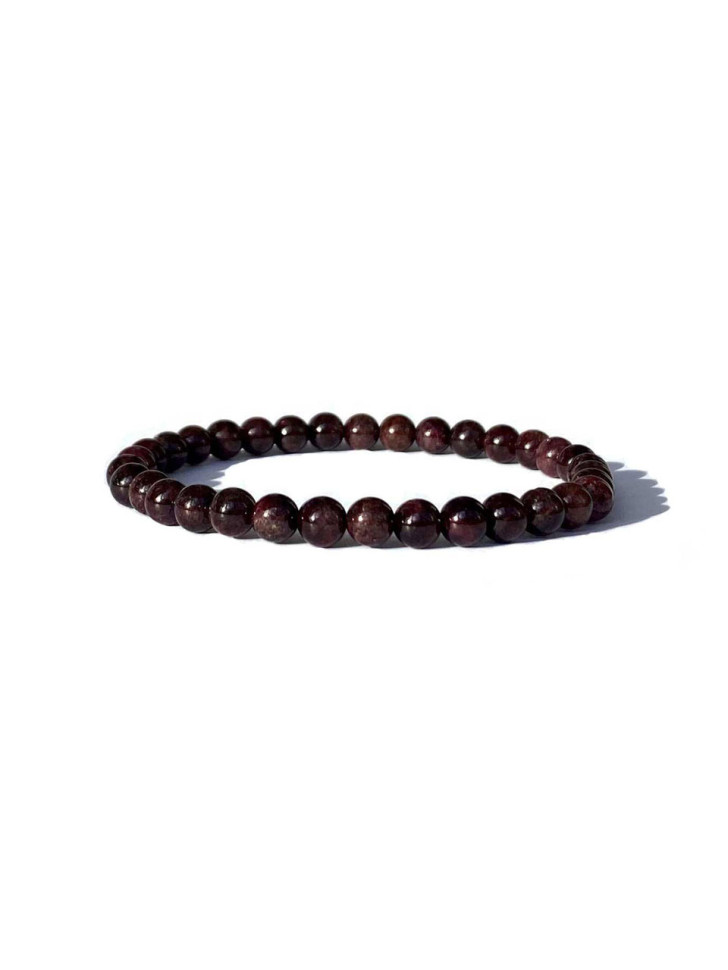 Damenarmband aus natürlichen Granatsteinen D4686