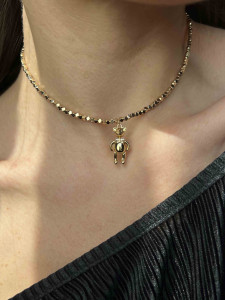 Lebijou Gold Mouse Choker 5512