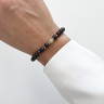 Damenarmband aus natürlichen Granatsteinen D4977