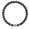 Damenarmband aus natürlichen Granatsteinen D4977