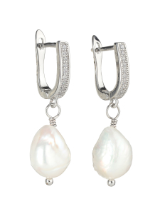 Earrings with pearls 5725