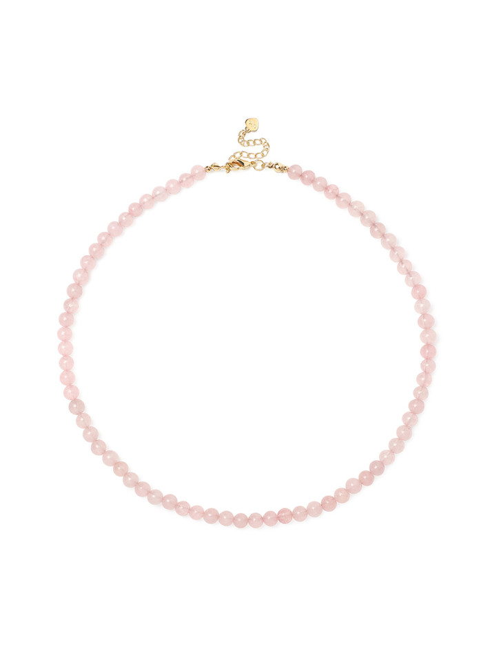 Rosa Quarz-Choker D5080