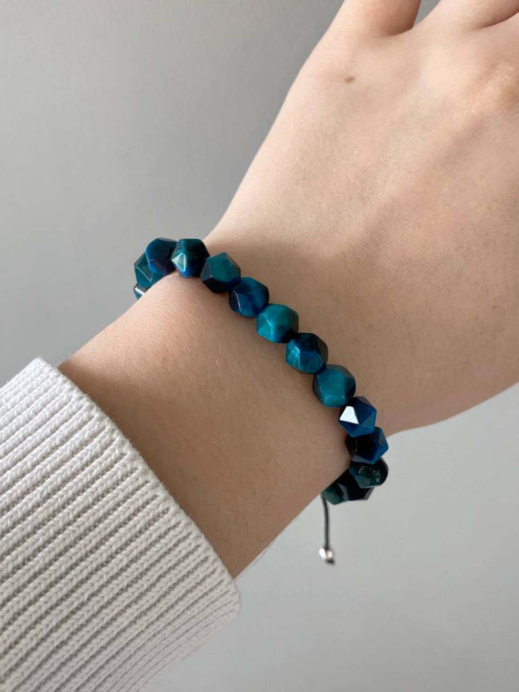Tigerauge-Armband D4660