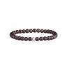 Herrenarmband aus Granatstein D4903
