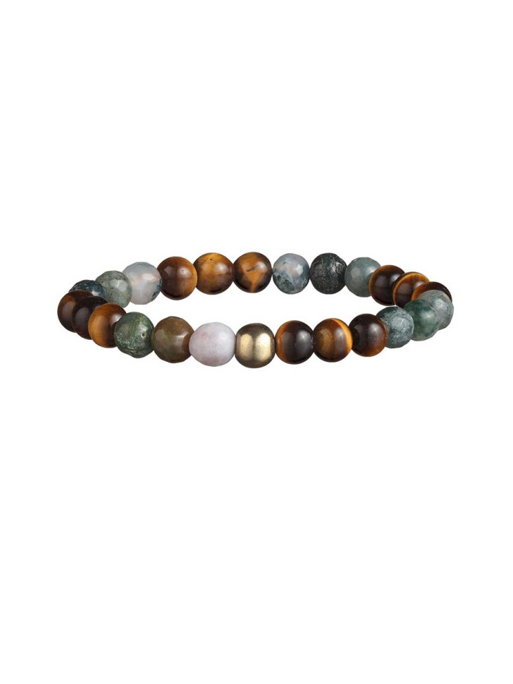 Herrenarmband aus Steinen D4503