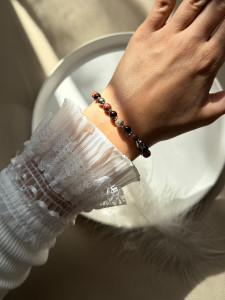 Widder Sternzeichen-Armband mit Edelsteinen
