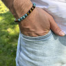 Herrenarmband aus natürlichen Steinen D5065