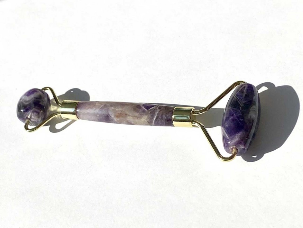 Amethyst-Gesichtsroller-Massagegerät D4744