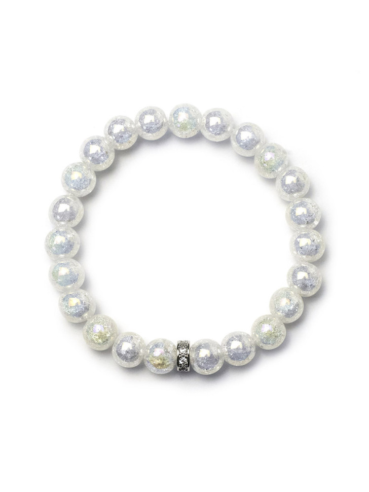 Bergkristall-Chamäleon-Armband D4612