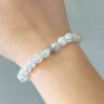 Bergkristall-Chamäleon-Armband D4612