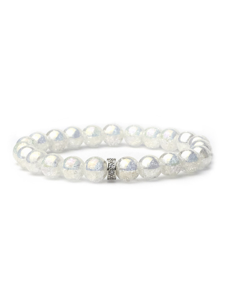 Bergkristall-Chamäleon-Armband D4612